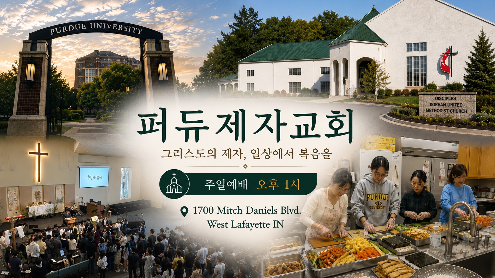 퍼듀제자교회 - 제자되어 제자삼는 교회